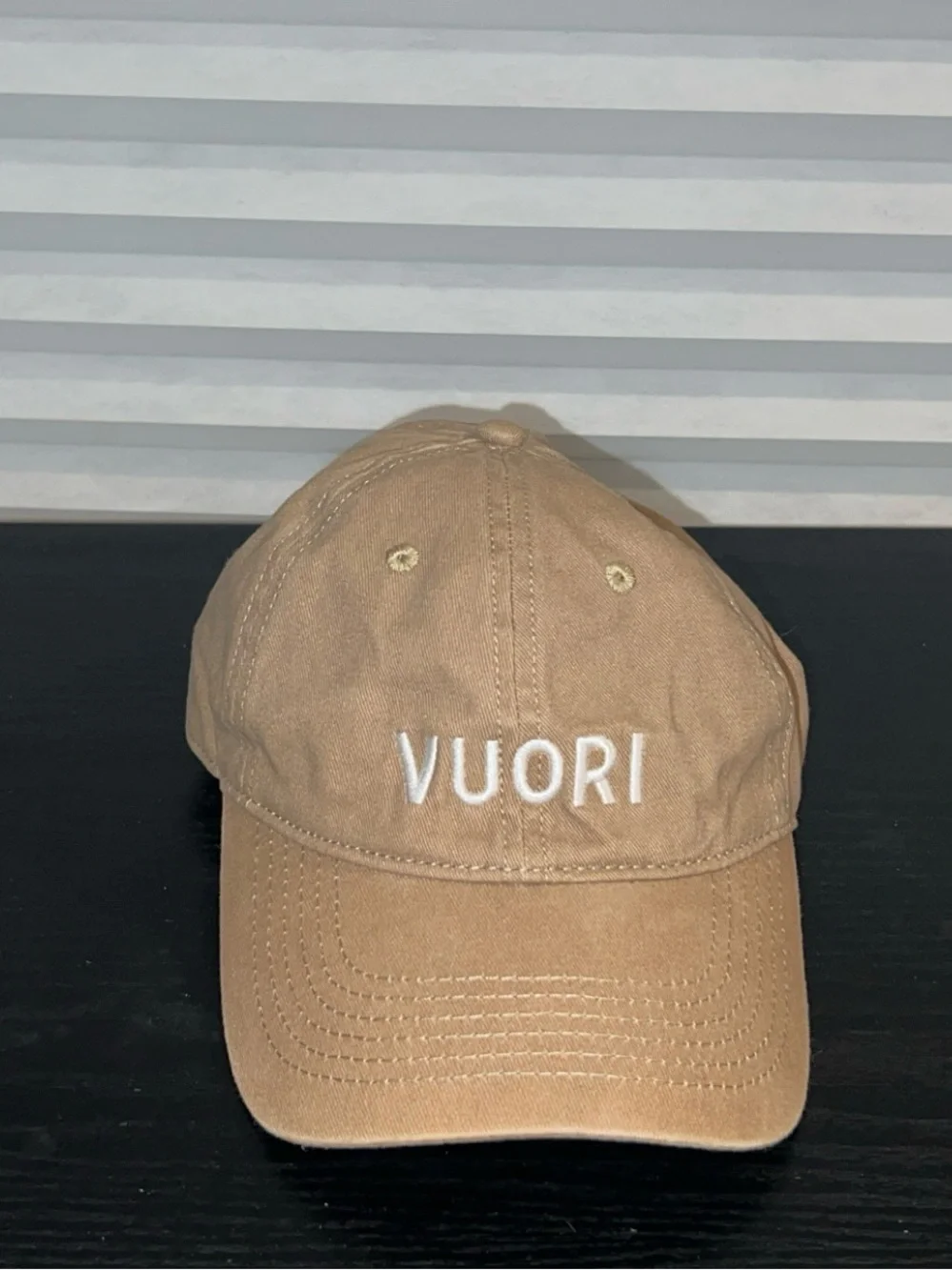 Vuori Women's Khaki Logo Baseball Hat